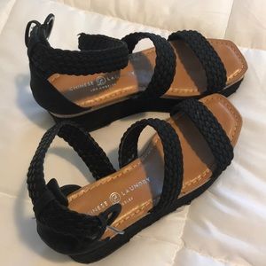 Chinese Laundry Black Wedges